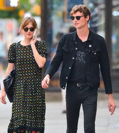 Dakota Johnson Steps Out With Matthew Hitt