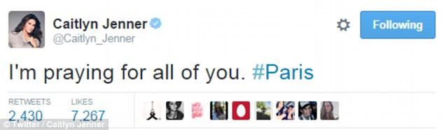 To tweet της Caitlyn Jenner
