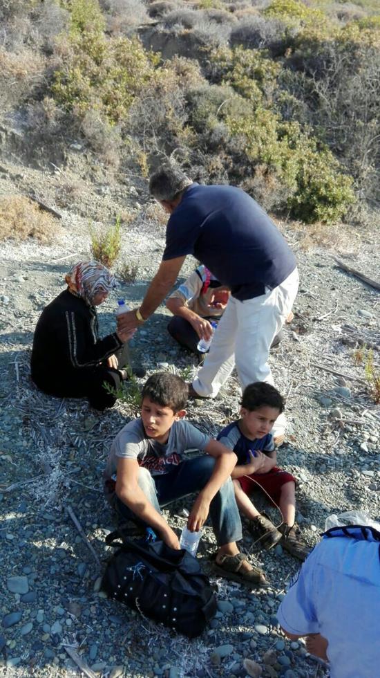 ΕΝΤΟΠΙΣΜΟΣ 47 ΜΕΤΑΝΑΣΤΏΝ ΣΤΗ ΘΑΛΑΣΣΙΑ ΠΕΡΙΟΧΗ ΤΟΥ ΛΙΜΝΙΤΗ