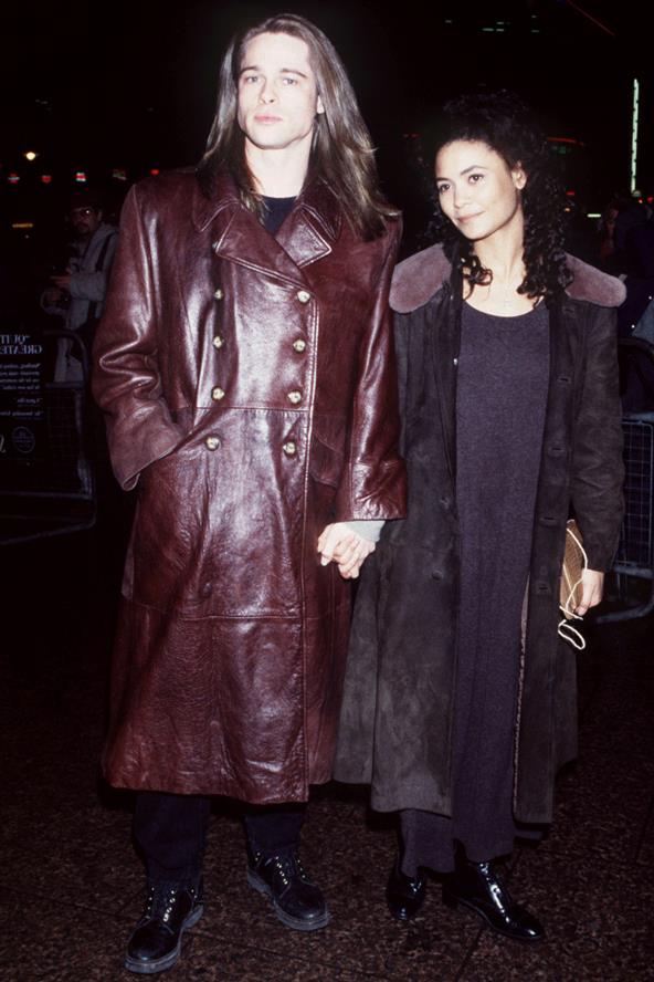 Brad Pitt and Thandie Newton