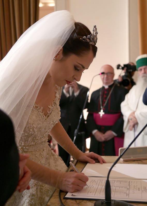 Albanias Prince Leka Zogu II wedding