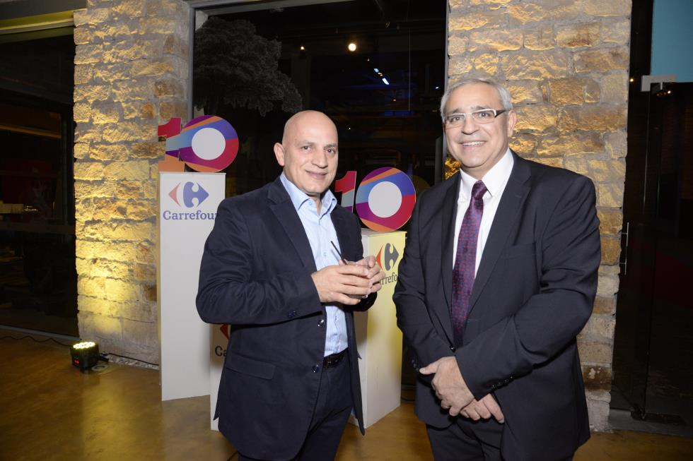 Ο Κυριάκος Νικολαΐδης και ο Χάρης Πουαγκαρέ 