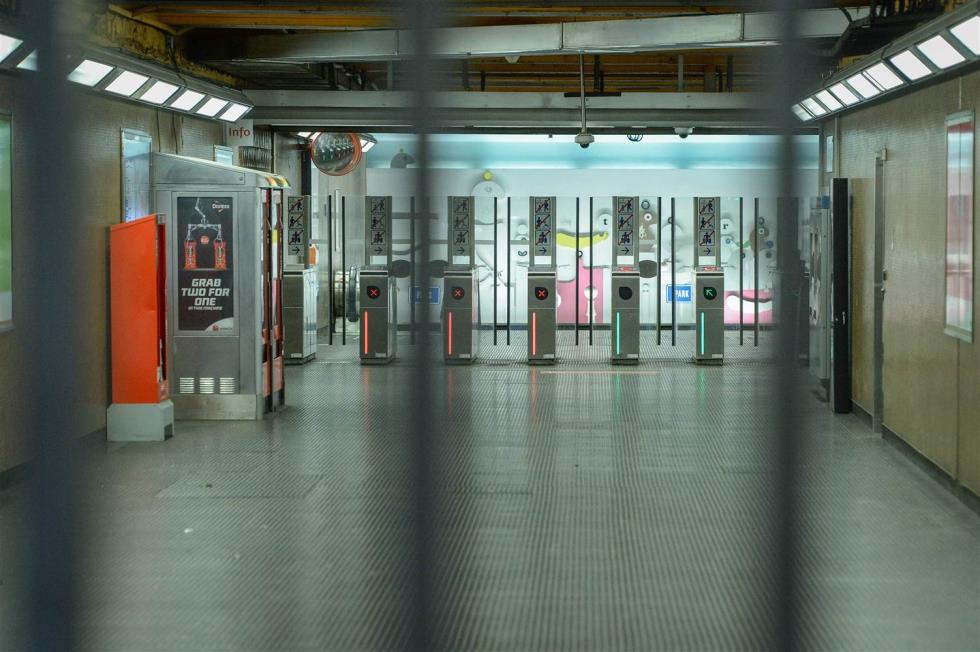 Βρυξέλλες κλειστό μετρό