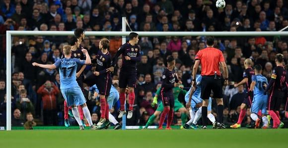 Manchester City FC v FC Barcelona - UEFA Champions League