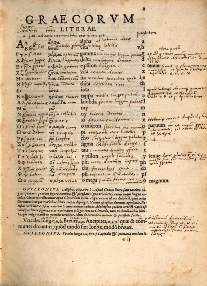 5322167596668750 6 GB 6. Clenardus, Institutiones. Thomas Richard, 1557 p. 1 (1)