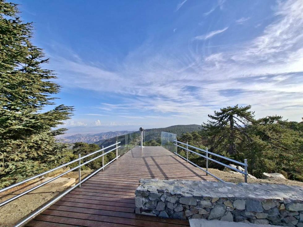 5323444806315075 ΑΝ251112.01 Ανοικτό για το κοινό το Σημείο Θέας  κατά μήκος του δρόμου Τροόδους - Προδρόμου (12)