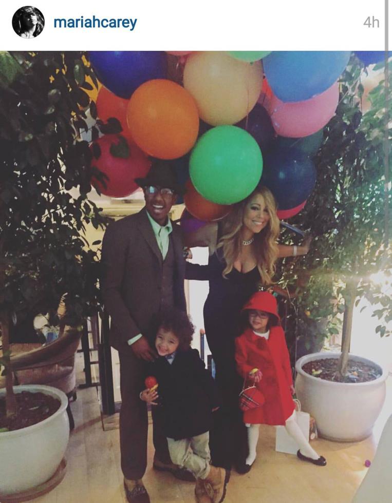 Οικογενιακή φωτογραφία για την Mariah Carey