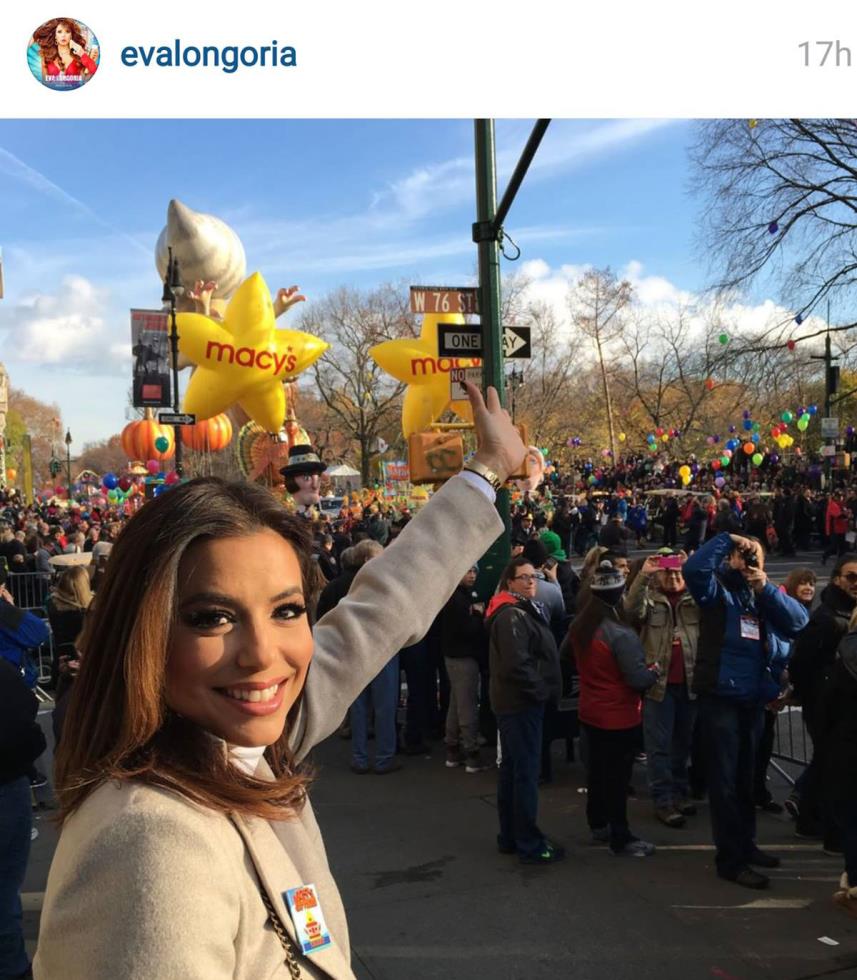 Η Eva Longoria στην παρέλαση