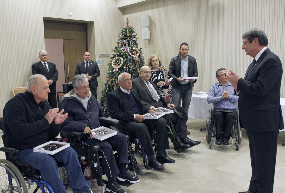 ΠΡΟΕΔΡΟΣ ΔΗΜΟΚΡΑΤΙΑΣ - ΕΚΔΗΛΩΣΗ ΟΡΓΑΝΩΣΗΣ ΠΑΡΑΠΛΗΓΙΚΩΝ ΚΥΠΡΟΥ