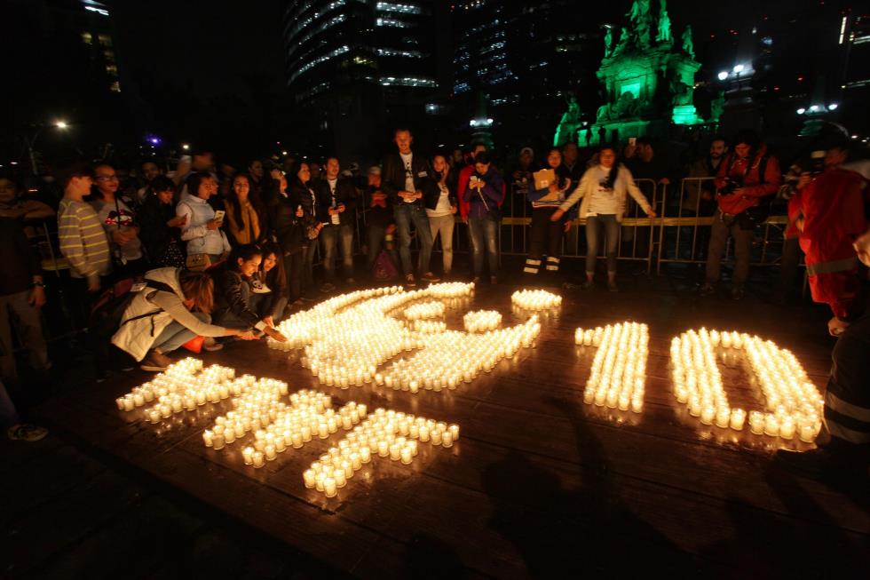 Earth Hour in Mexico City