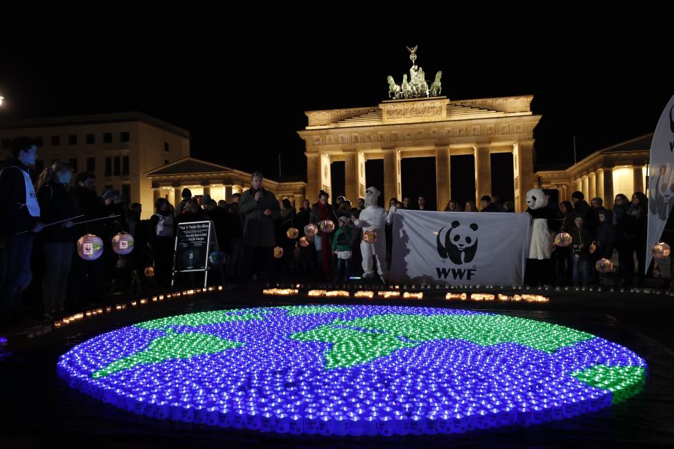 Earth Hour in Berlin
