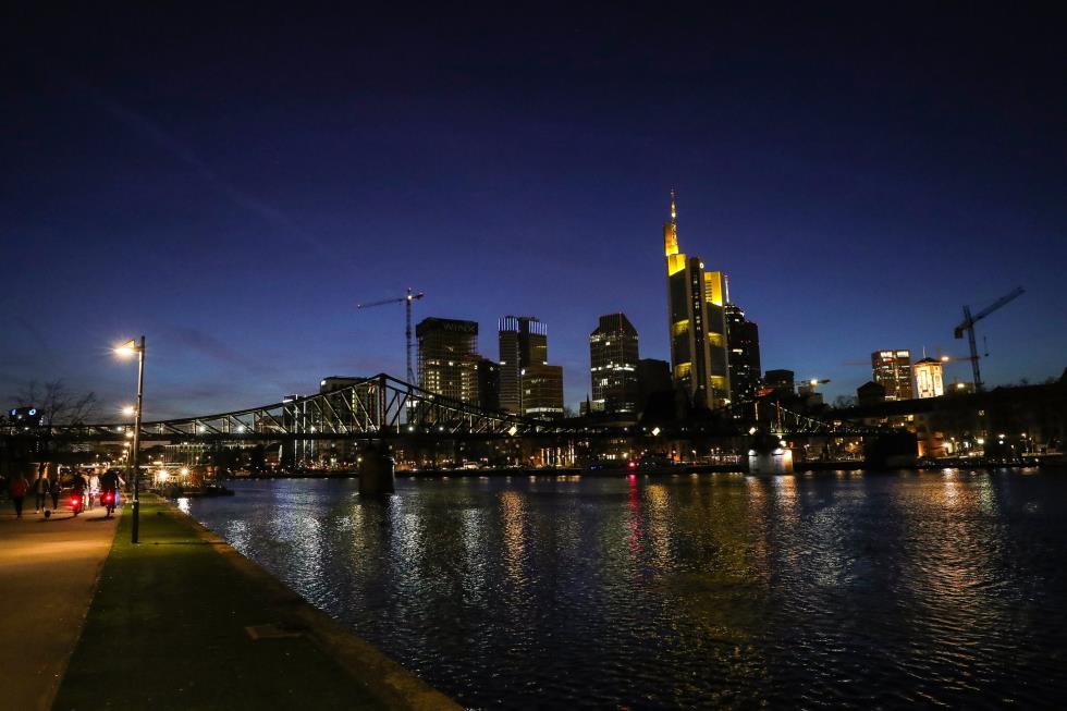 2017 Earth Hour in Frankfurt Main
