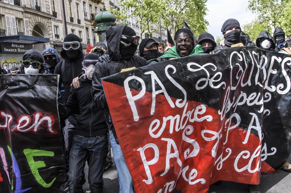Labor Day Protests in Paris