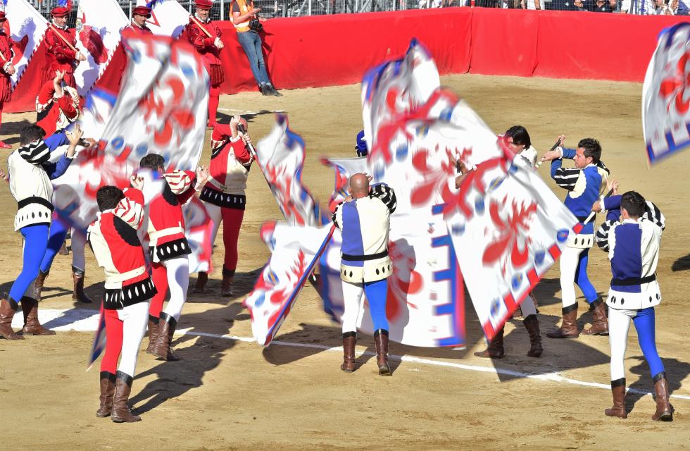 Historic Florentine Football in Italy