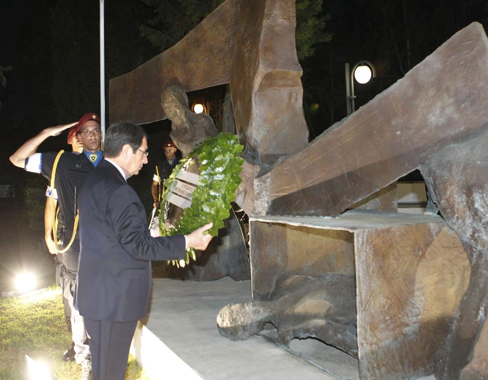 ΠΡΟΕΔΡΟΣ ΔΗΜΟΚΡΑΤΙΑΣ - ΑΠΟΚΑΛΥΠΤΗΡΙΑ ΜΝΗΜΕΙΟΥ ΔΗΜΟΚΡΑΤΙΑΣ ΚΑΙ ΑΝΤΙΣΤΑΣΗΣ