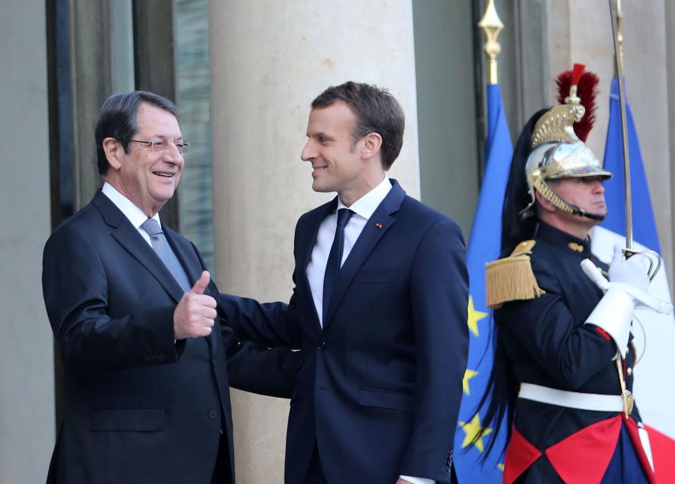 ΠΡΟΕΔΡΟΣ ΑΝΑΣΤΑΣΙΑΔΗΣ – ΠΡΟΕΔΡΟΣ ΓΑΛΛΙΑΣ ΕΜΑΟΥΝΕΛ ΜΑΚΡΟΝ
