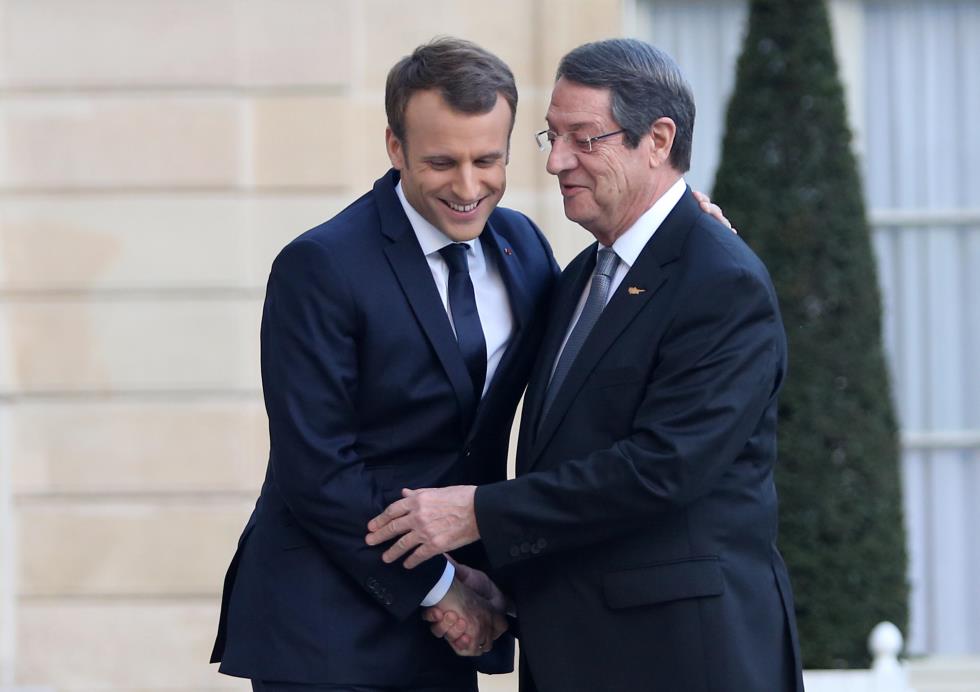 ΠΡΟΕΔΡΟΣ ΑΝΑΣΤΑΣΙΑΔΗΣ – ΠΡΟΕΔΡΟΣ ΓΑΛΛΙΑΣ ΕΜΑΟΥΝΕΛ ΜΑΚΡΟΝ