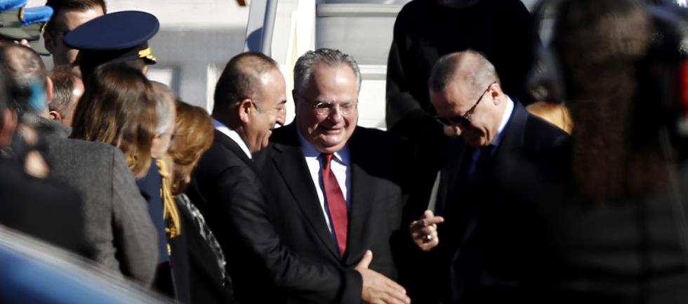 ΠΡΟΕΔΡΟΣ ΤΗΣ ΤΟΥΡΚΙΑΣ ΕΡΝΤΟΓΑΝ ΡΕΤ.Τ. ΕΠΙΣΚΕΨΗ ΣΤΗΝ ΑΘΗΝΑ ΑΕΡΟΔΡΟΜΙΟ