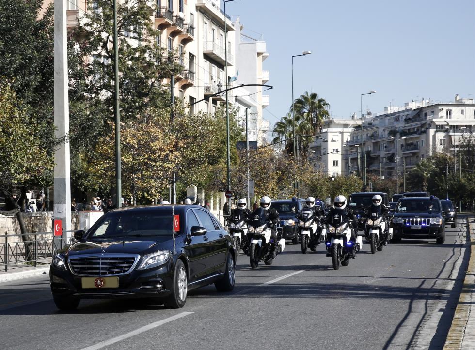 ΠΡΟΕΔΡΟΣ ΤΗΣ ΤΟΥΡΚΙΑΣ ΕΡΝΤΟΓΑΝ ΡΕΤ.Τ. ΕΠΙΣΚΕΨΗ ΣΤΗΝ ΑΘΗΝΑ