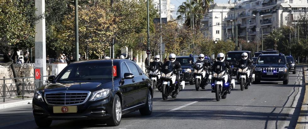 ΠΡΟΕΔΡΟΣ ΤΗΣ ΤΟΥΡΚΙΑΣ ΕΡΝΤΟΓΑΝ ΡΕΤ.Τ. ΕΠΙΣΚΕΨΗ ΣΤΗΝ ΑΘΗΝΑ