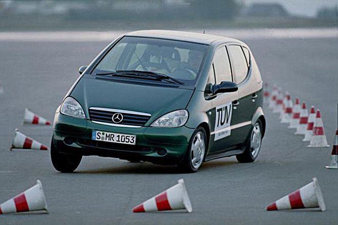 Η Mercedes A-Class και το τεστ αποφυγής ταράνδου (1997)