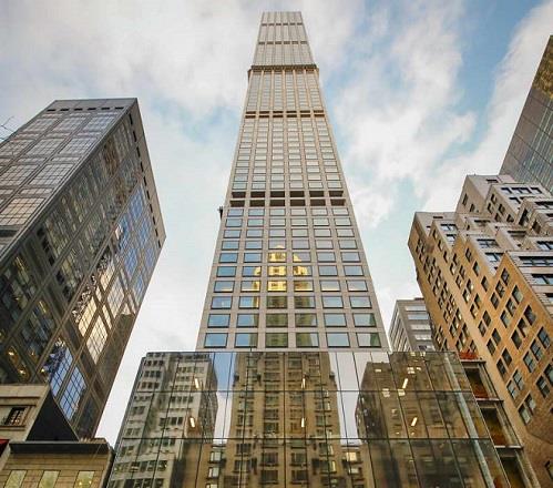 The residential tower at 432 Park Avenue in New York.