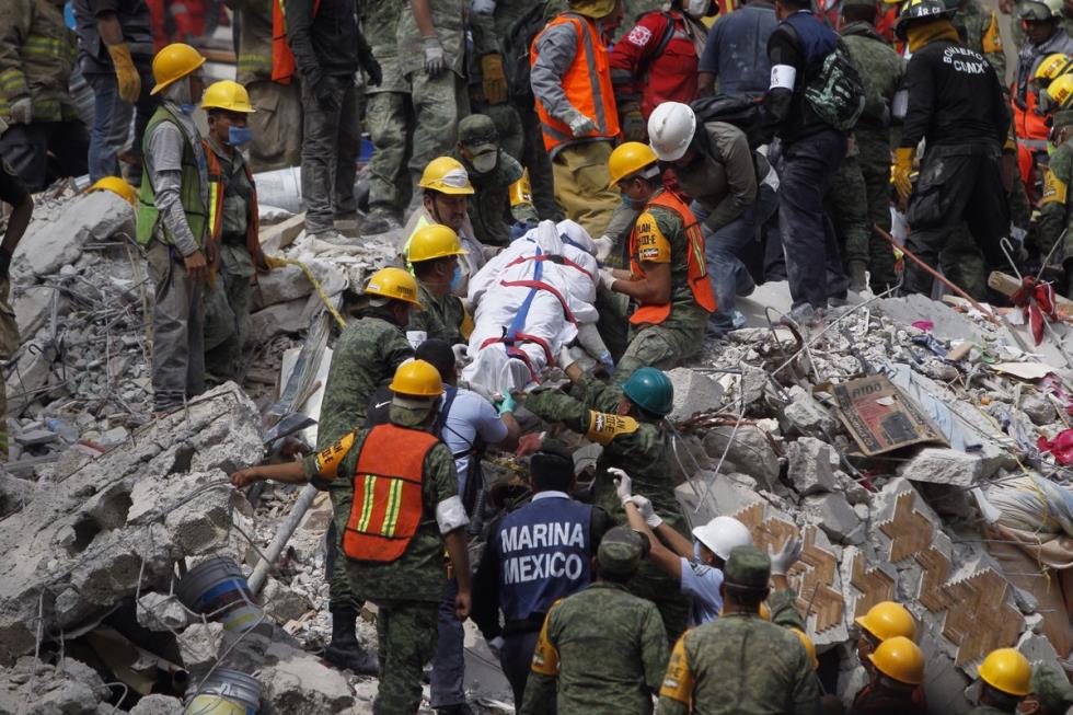 Mexico earthquake aftermath