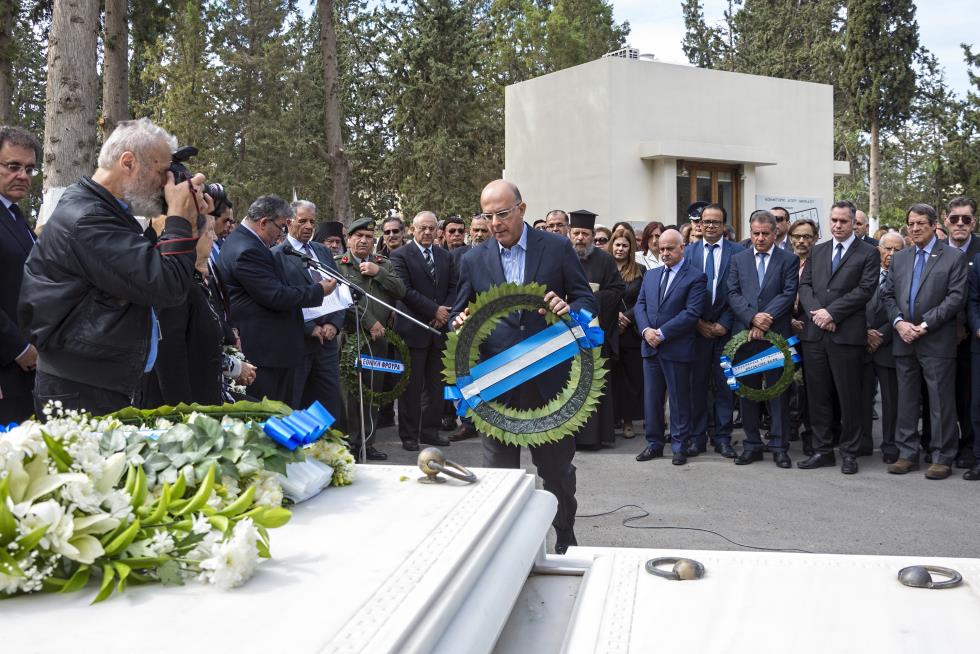 ΛΕΜΕΣΟΣ - ΜΝΗΜΟΣΥΝΟ ΠΡΩΗΝ ΠΡΟΕΔΡΟΥ ΚΥΠΡΙΑΚΗΣ ΔΗΜΟΚΡΑΤΙΑΣ ΣΠΥΡΟΥ ΚΥΠΡΙΑΝΟΥ