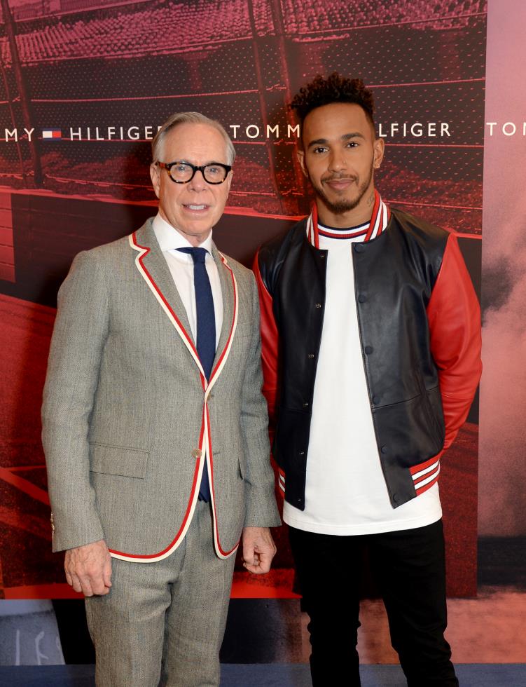 Lewis Hamilton global ambassador for Tommy Hilfiger announcement, London, UK - 13 Mar 2018