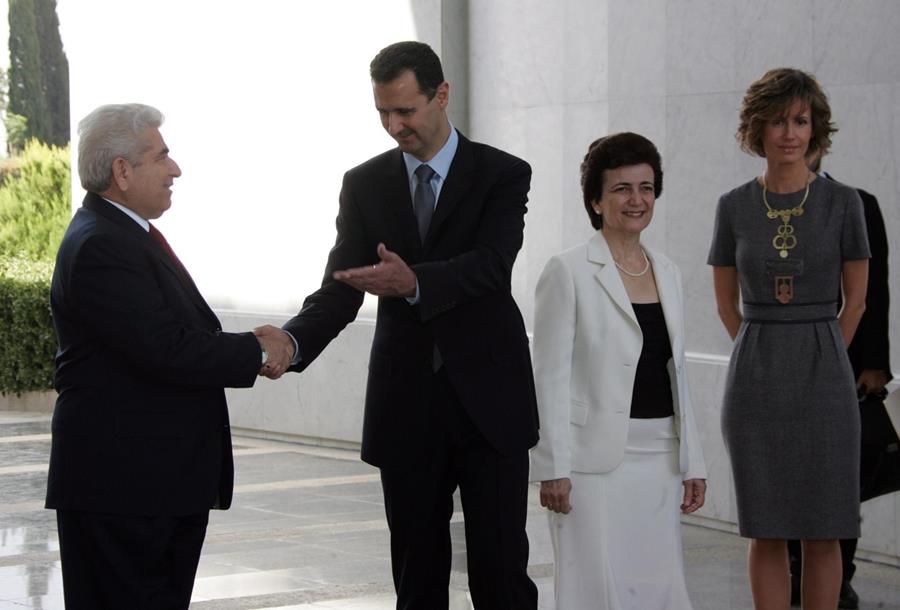 ΠΡΟΕΔΡΟΣ - ΕΠIΣΗΜΗ ΕΠIΣΚΕΨΗ - ΣΥΡΙΑ