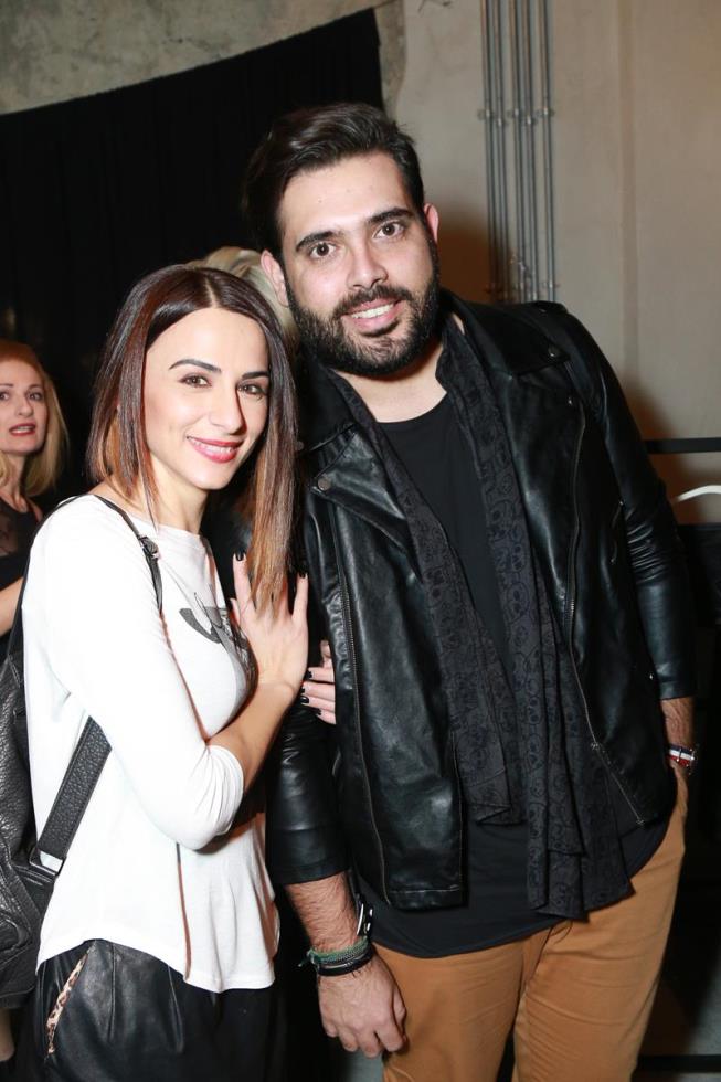 Η Βασιλική Χατζηαδάμου και ο Κωνσταντίνος Ιάσονος 