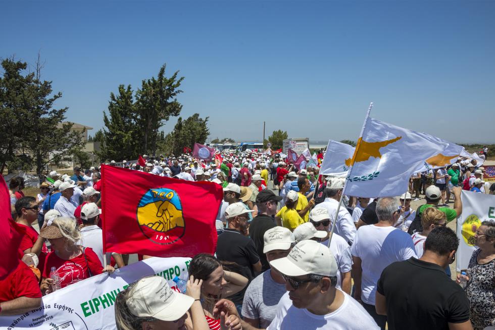 ΒΡΕΤΑΝΙΚΕΣ ΒΑΣΕΙΣ ΑΚΡΩΤΗΡΙΟΥ - ΠΑΓΚΥΠΡΙΑ ΠΟΡΕΙΑ ΕΙΡΗΝΗΣ