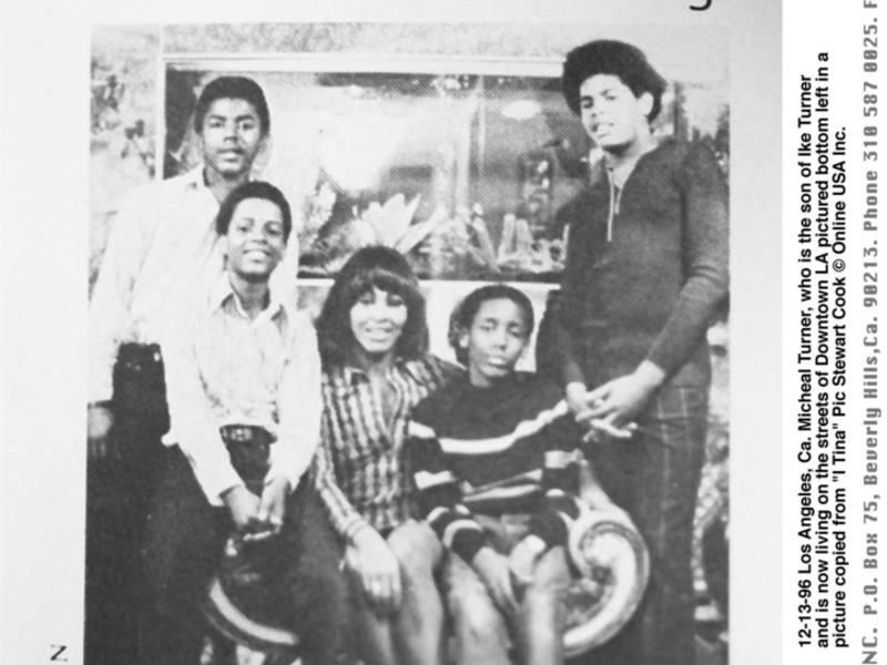 12-13-96 Los Angeles, Ca. Michael Turner who is the son of Ike Turner and is now living on the stree
