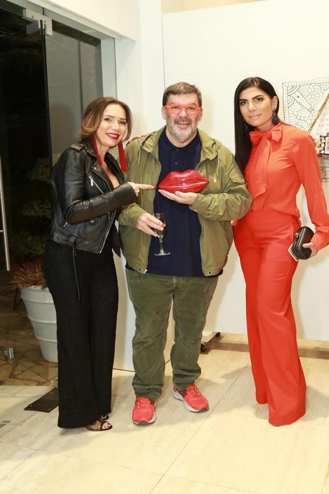 Η Λουίζα Φιλίππου, ο Θανάσης Λάλας και η Μαρία Ιωάννου 