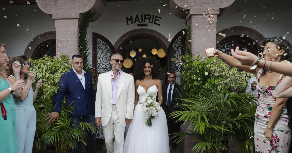 Wedding Of Vincent Cassel And Tina Kunakey In Basque Country