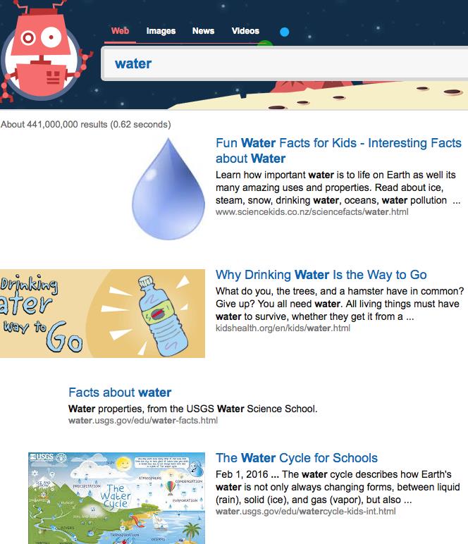 kiddle water