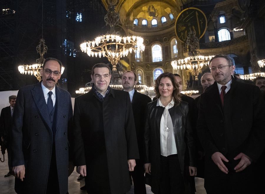 Greek Prime Minister Alexis Tsipras visits Turkey
