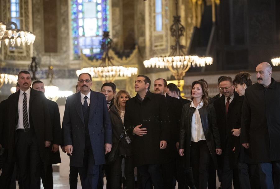 Greek Prime Minister Alexis Tsipras visits Turkey