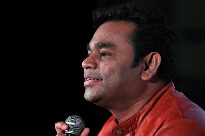 A R Rahman in New Delhi