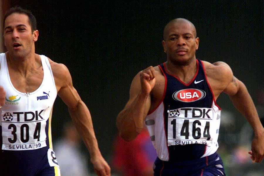ATHLETICS-200 M MEN/GREENE