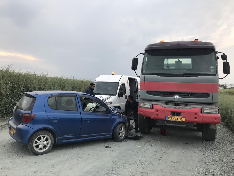 ΤΡΟΧΑΙΟ ΔΥΣΤΥΧΗΜΑ ΣΗΜΕΙΩΘΗΚΕ ΣΤΑ ΛΙΒΑΔΙΑ