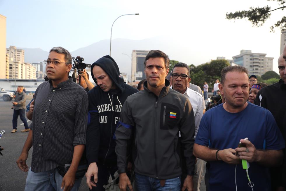 Venezuelan opposition leader Lopez freed from house arrest
