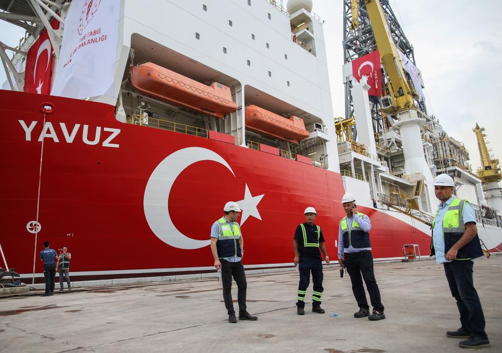 Turkish drilling vessel Yavuz starts operations at the Mediterranean
