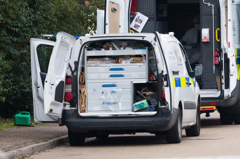 Dead bodies discovered in a lorry on an Industrial Estate in Grays, Essex