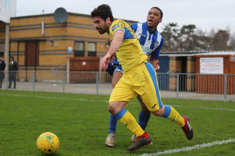 Bishops Stortford vs Haringey Borough, Bostik League Premier Division, Football, the ProKit UK Stadium, Bishops Stortford, Hertfordshire, United Kingdom - 16 Mar 2019