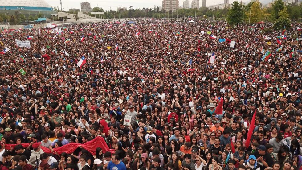 Concert for The right to live in peace in Santiago, Chile