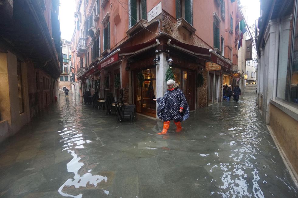 Flooding in Venice