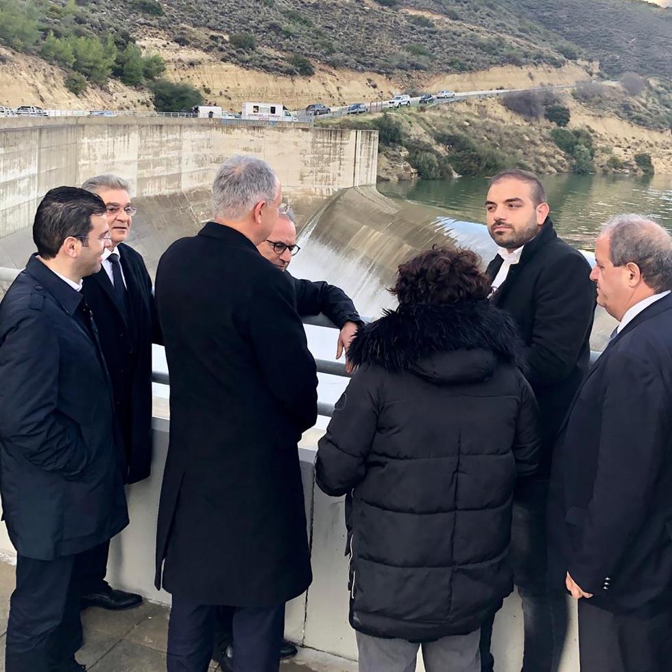 ΠΡΟΕΔΡΟΣ ΚΑΙ ΑΝΤΙΠΡΟΣΩΠΕΙΑ ΔΗΣΥ - ΕΠΙΣΚΕΨΗ ΣΤΟ ΦΡΑΓΜΑ ΤΟΥ ΚΟΥΡΗ