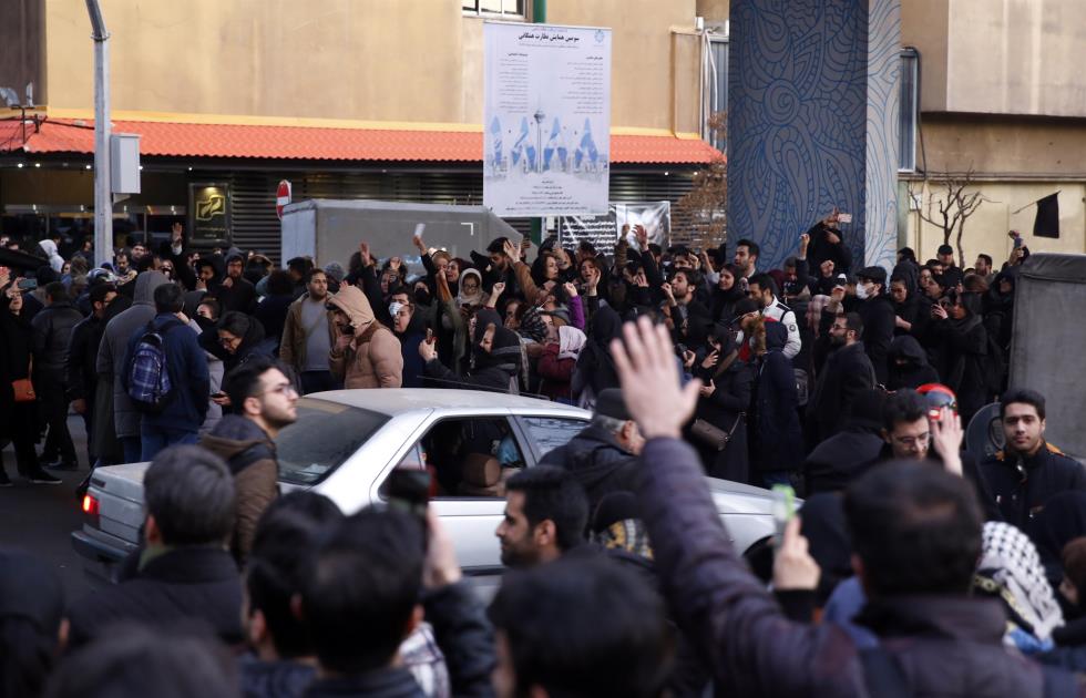 Protets over Iran admits shooting down Ukraine International Airlines plane,