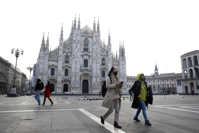 APTOPIX Italy China Europe Outbreak